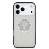 Apple iPhone 17 Pro Max Kılıf Mercedes Benz Orjinal Lisanslı M-safe Şarj Özellikli Çift Katmanlı PC Nostaljik Yıldız Dizayn Kapak
