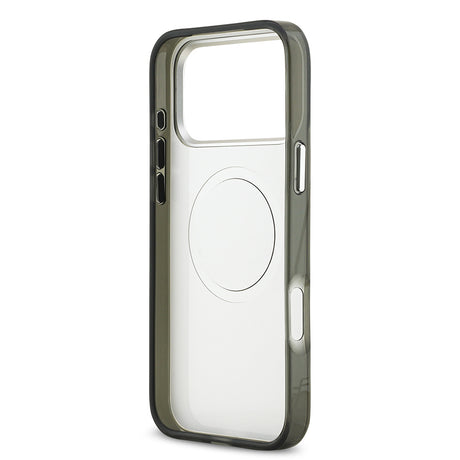 Apple iPhone 17 Pro Max Kılıf Mercedes Benz Orjinal Lisanslı M-safe Şarj Özellikli Çift Katmanlı PC Nostaljik Yıldız Dizayn Kapak