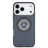 Apple iPhone 17 Pro Max Kılıf Mercedes Benz Orjinal Lisanslı M-safe Şarj Özellikli Çift Katmanlı PC Nostaljik Yıldız Dizayn Kapak