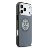 Apple iPhone 17 Pro Max Kılıf Mercedes Benz Orjinal Lisanslı M-safe Şarj Özellikli Çift Katmanlı PC Nostaljik Yıldız Dizayn Kapak