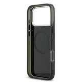 Apple iPhone 17 Pro Max Kılıf Mercedes Benz Orjinal Lisanslı M-safe Şarj Özellikli Çift Katmanlı PC Nostaljik Yıldız Dizayn Kapak