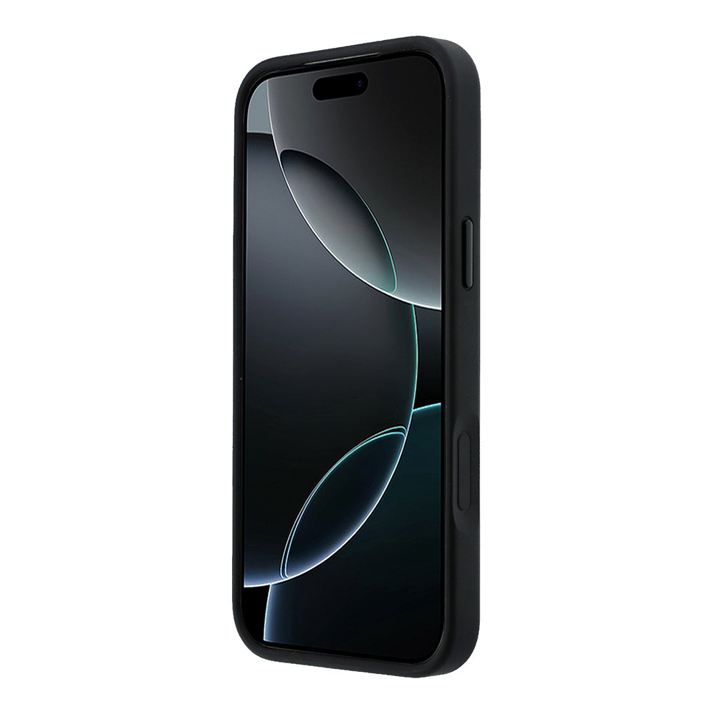 Apple iPhone 17 Pro Max Kılıf Mercedes Benz Orjinal Lisanslı M-safe Şarj Özellikli Metal Yıldız Logolu Kabartmalı Deri Kapak