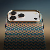 Apple iPhone 17 Pro Max Kılıf Raptic 2in1 Bundle Kit Aramid Skin Destiny Serisi Stand ve Karbon Kapak