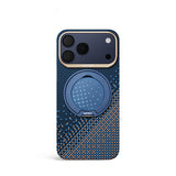 Apple iPhone 17 Pro Max Kılıf Raptic 2in1 Bundle Kit Aramid Skin Serenity Serisi Stand ve Karbon Kapak