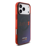 Apple iPhone 17 Pro Max Kılıf Redbull Orjinal Lisanslı M-safe Şarj Özellikli Çift Katmanlı Çizgi Desenli Sert PC MV Kapak