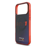 Apple iPhone 17 Pro Max Kılıf Redbull Orjinal Lisanslı M-safe Şarj Özellikli Çift Katmanlı Çizgi Desenli Sert PC MV Kapak
