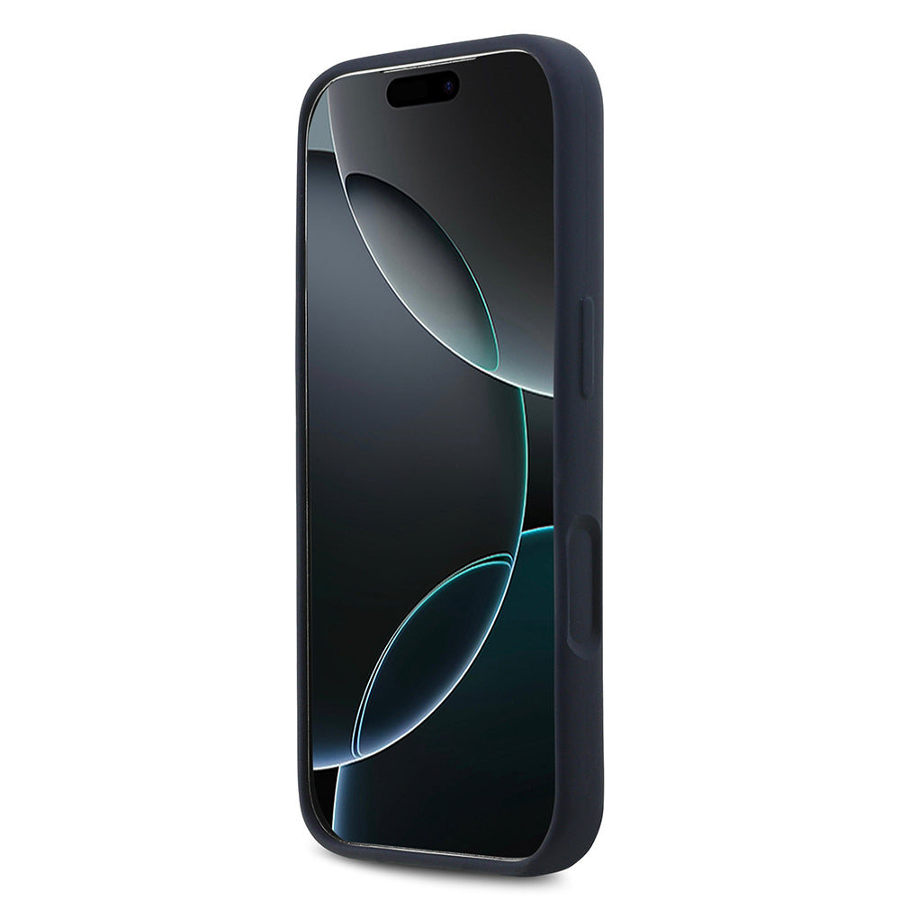 Apple iPhone 17 Pro Max Kılıf Redbull Orjinal Lisanslı M-safe Şarj Özellikli Kırmızı Halka ve Logo Silikon Kapak