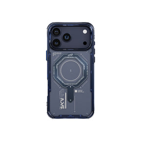 Apple iPhone 17 Pro Max Kılıf SkinArma M-safe Şarj Özellikli Airbag Tasarımlı Magma Kapak