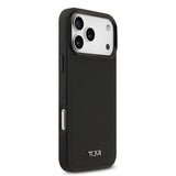 Apple iPhone 17 Pro Max Kılıf TUMI M-safe Şarj Özellikli Deri Noktalı Dizayn Kapak