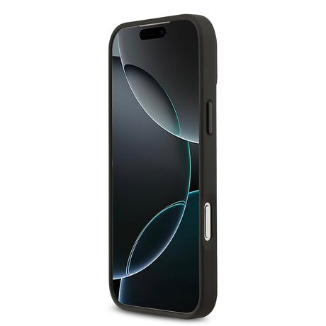 Apple iPhone 17 Pro Max Kılıf TUMI M-safe Şarj Özellikli Deri Noktalı Dizayn Kapak