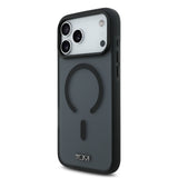 Apple iPhone 17 Pro Max Kılıf TUMI Orjinal Lisanslı M-safe Şarj Özellikli Buzlu Transparan Kapak