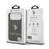 Apple iPhone 17 Pro Max Kılıf U.S. Polo Assn. Orjinal Lisanslı M-safe Şarj Özellikli IML Double Horse Stripe Logolu Kapak