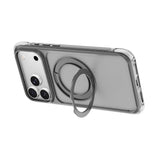 Apple iPhone 17 Pro Max Kılıf Wiwu AG-203 AeroGuard Ultra Serisi M-safe Şarj Özellikli Airbag Tasarımlı Standlı Kapak