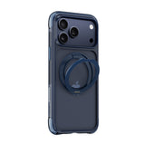 Apple iPhone 17 Pro Max Kılıf Wiwu AG-203 AeroGuard Ultra Serisi M-safe Şarj Özellikli Airbag Tasarımlı Standlı Kapak