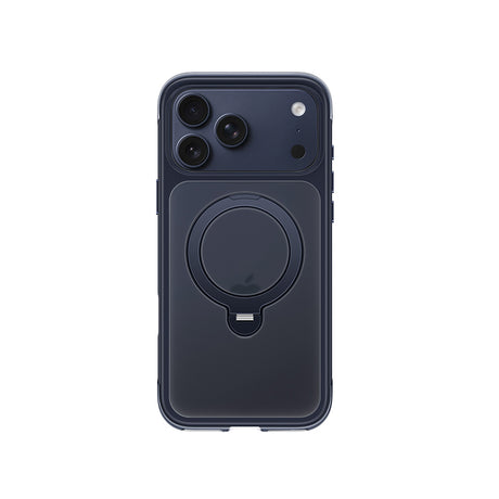 Apple iPhone 17 Pro Max Kılıf Wiwu AS-203 AeroShield Ultra Serisi M-safe Şarj Özellikli Airbag Tasarımlı Standlı Kapak
