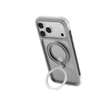Apple iPhone 17 Pro Max Kılıf Wiwu AS-203 AeroShield Ultra Serisi M-safe Şarj Özellikli Airbag Tasarımlı Standlı Kapak