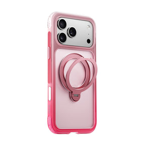 Apple iPhone 17 Pro Max Kılıf Wiwu AS-204 AeroShield Aurora Ultra Serisi M-safe Şarj Özellikli Airbag Tasarımlı Standlı Kapak