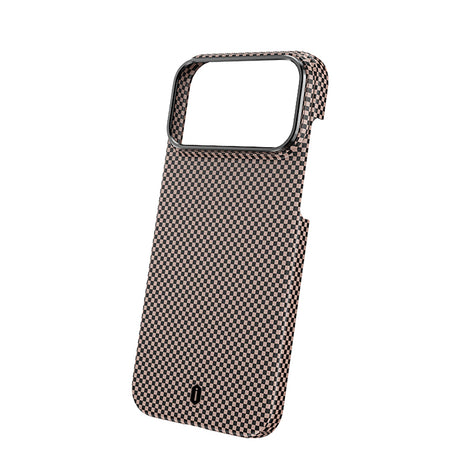 Apple iPhone 17 Pro Max Kılıf Wiwu DCC-208 M-safe Şarj Özellikli Aramid Fiber Tasarım Kevlar Kapak