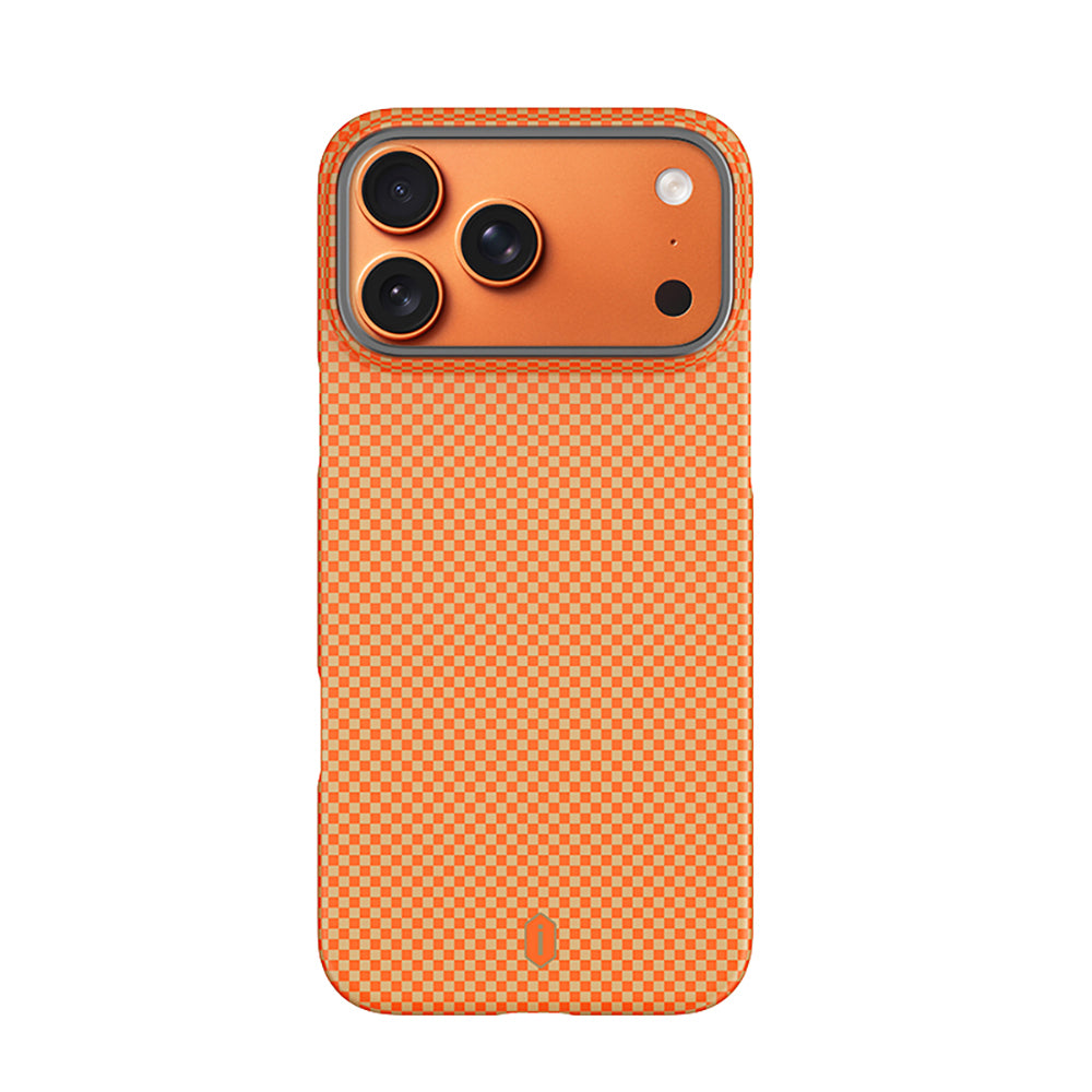 Apple iPhone 17 Pro Max Kılıf Wiwu DCC-208 M-safe Şarj Özellikli Aramid Fiber Tasarım Kevlar Kapak