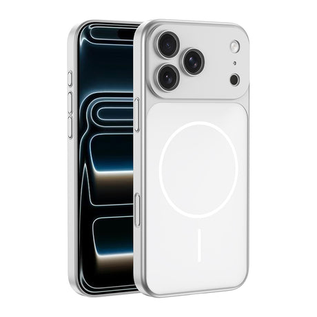 Apple iPhone 17 Pro Max Kılıf Zore M-Safe Şarj Özellikli Kamera Korumalı Spark Kapak