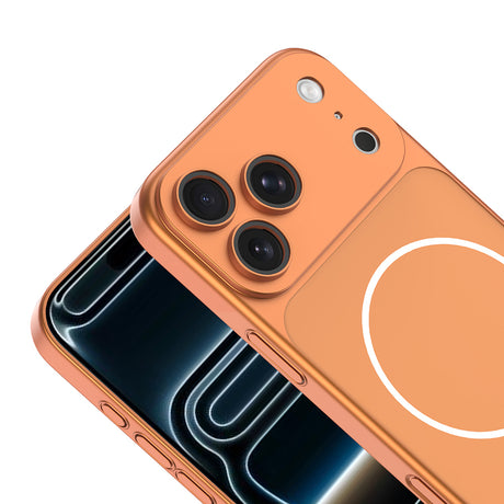 Apple iPhone 17 Pro Max Kılıf Zore M-Safe Şarj Özellikli Kamera Korumalı Spark Kapak