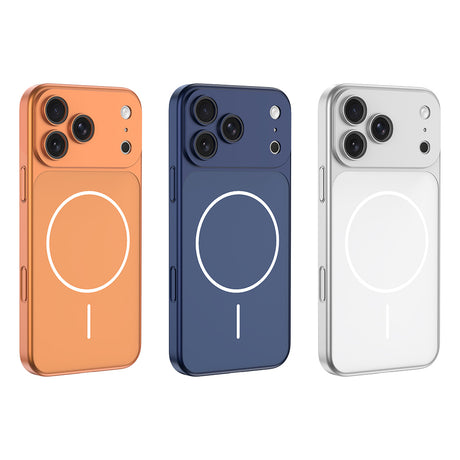 Apple iPhone 17 Pro Max Kılıf Zore M-Safe Şarj Özellikli Kamera Korumalı Spark Kapak