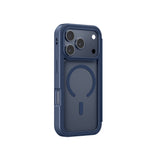 Apple iPhone 17 Pro Max PU Kartlıklı Kapaklı Amazingthing Glamour Foilo Serisi Kılıf