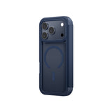 Apple iPhone 17 Pro Max PU Kartlıklı Kapaklı Amazingthing Glamour Foilo Serisi Kılıf