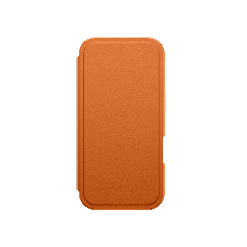 Apple iPhone 17 Pro Max PU Kartlıklı Kapaklı Amazingthing Glamour Foilo Serisi Kılıf