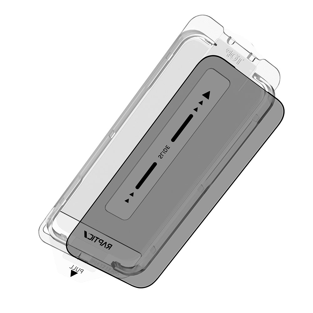 Apple iPhone 17 Pro Max Raptic Air Glass 2.5D Privacy Hayalet Ekran Koruyucu 2 Adet + Kolay Uygulama Aparatlı