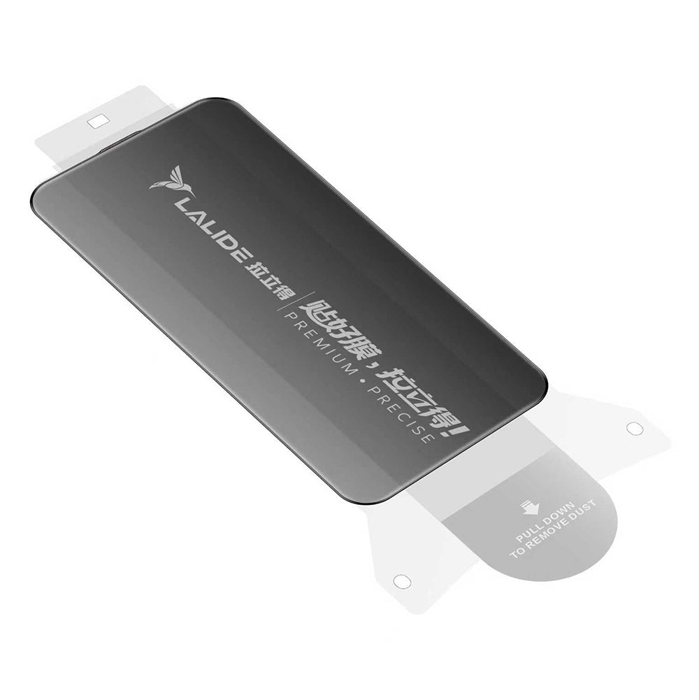 Apple iPhone 17 Pro Max Wiwu LLD302 3D Curved iPrivacy Parmak İzi Bırakmayan Temperli Cam Ekran Koruyucu