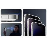 Apple iPhone 17 Pro Max Zore 2.5D Oliv Privacy Temperli Cam Ekran Koruyucu + Kolay Uygulama Aparatı