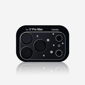 Apple iPhone 17 Pro Pynana Diamond Sky Serisi Taşlı Kamera Lens Koruyucu