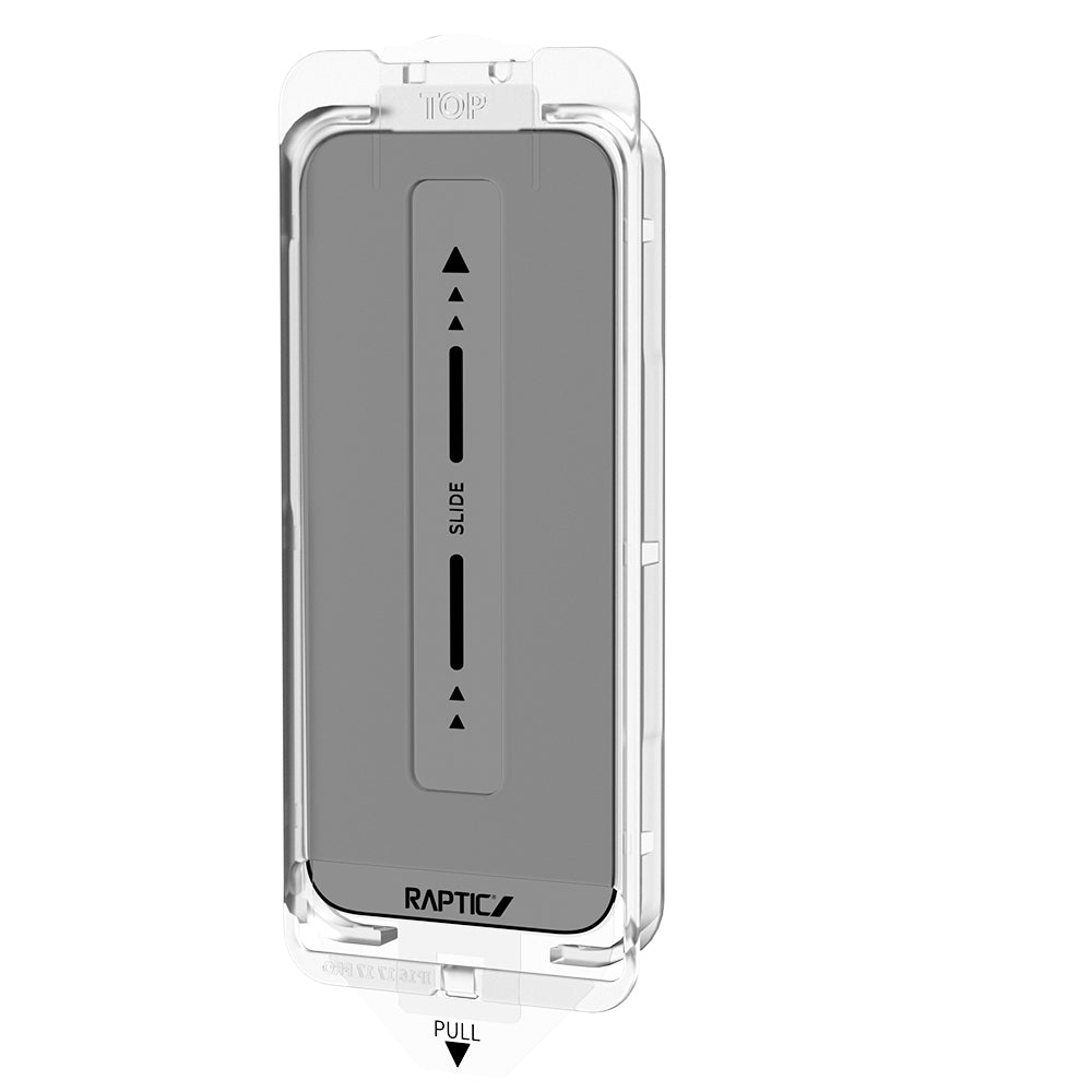 Apple iPhone 17 Pro Raptic Air Glass 2.5D Privacy Hayalet Ekran Koruyucu 2 Adet + Kolay Uygulama Aparatlı