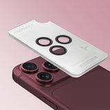 Apple iPhone 17 Pro Youngkit Alloy Original Parlama Önleyici Kamera Lens Koruyucu + Kolay Uygulama Aparatlı