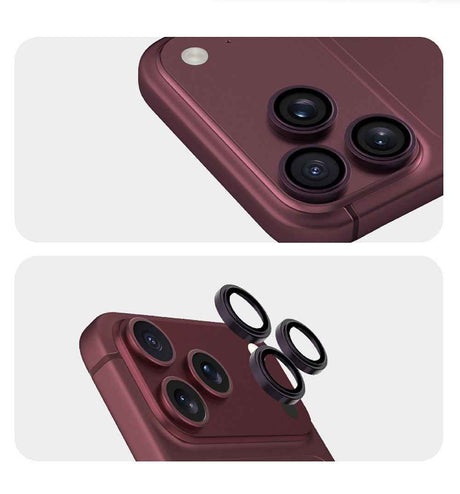Apple iPhone 17 Pro Youngkit Alloy Original Parlama Önleyici Kamera Lens Koruyucu + Kolay Uygulama Aparatlı