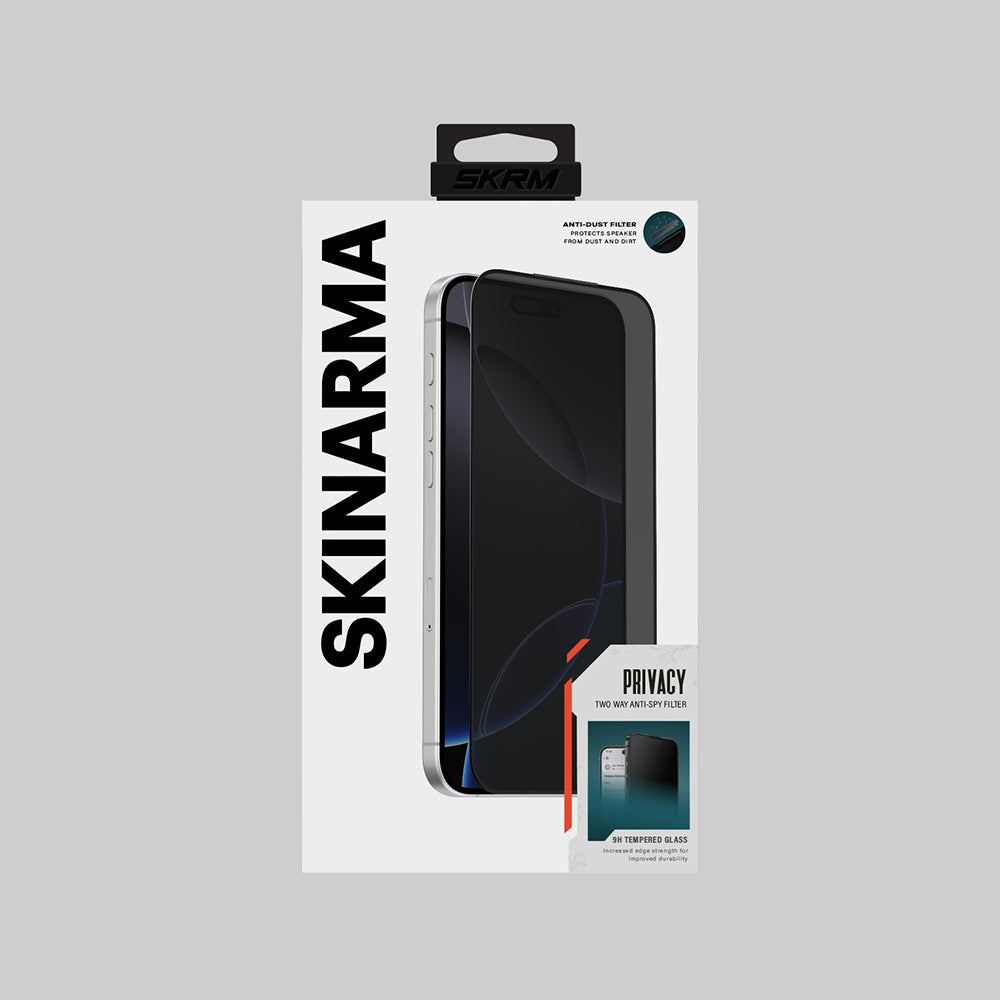 Apple iPhone 17 Skinarma 0.33mm Antidust Privacy Cam Ekran Koruyucu