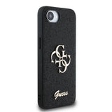 Apple iPhone 17E Kılıf Guess Orjinal Lisanslı 4G Büyük Metal Logolu Glitter Kapak