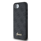 Apple iPhone 17E Kılıf Guess Orjinal Lisanslı 4G Desenli Script Metal Logolu Kapak