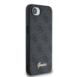 Apple iPhone 17E Kılıf Guess Orjinal Lisanslı 4G Desenli Script Metal Logolu Kapak