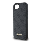 Apple iPhone 17E Kılıf Guess Orjinal Lisanslı 4G Desenli Script Metal Logolu Kapak