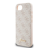 Apple iPhone 17E Kılıf Guess Orjinal Lisanslı 4G Desenli Script Metal Logolu Kapak