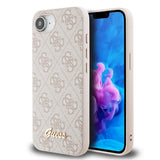 Apple iPhone 17E Kılıf Guess Orjinal Lisanslı 4G Desenli Script Metal Logolu Kapak