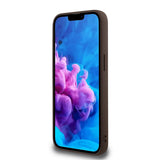 Apple iPhone 17E Kılıf Guess Orjinal Lisanslı M-safe Şarj Özellikli PU Halkalı 4G Desenli Yazı Logolu Kapak