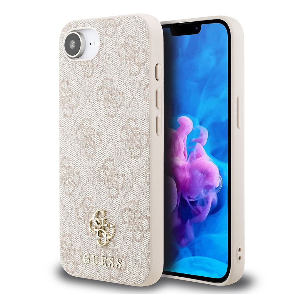 Apple iPhone 17E Kılıf Guess Orjinal Lisanslı M-safe Şarj Özellikli Small 4G Classic Kapak
