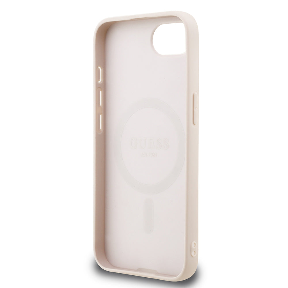 Apple iPhone 17E Kılıf Guess Orjinal Lisanslı M-safe Şarj Özellikli Small 4G Classic Kapak