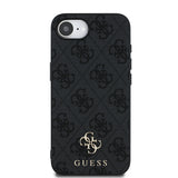 Apple iPhone 17E Kılıf Guess Orjinal Lisanslı M-safe Şarj Özellikli Small 4G Classic Kapak