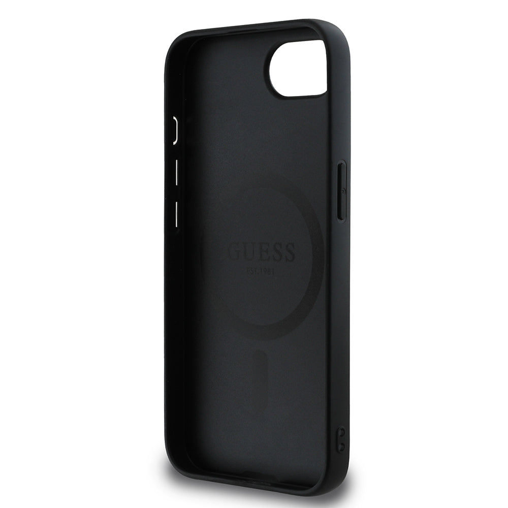 Apple iPhone 17E Kılıf Guess Orjinal Lisanslı M-safe Şarj Özellikli Small 4G Classic Kapak
