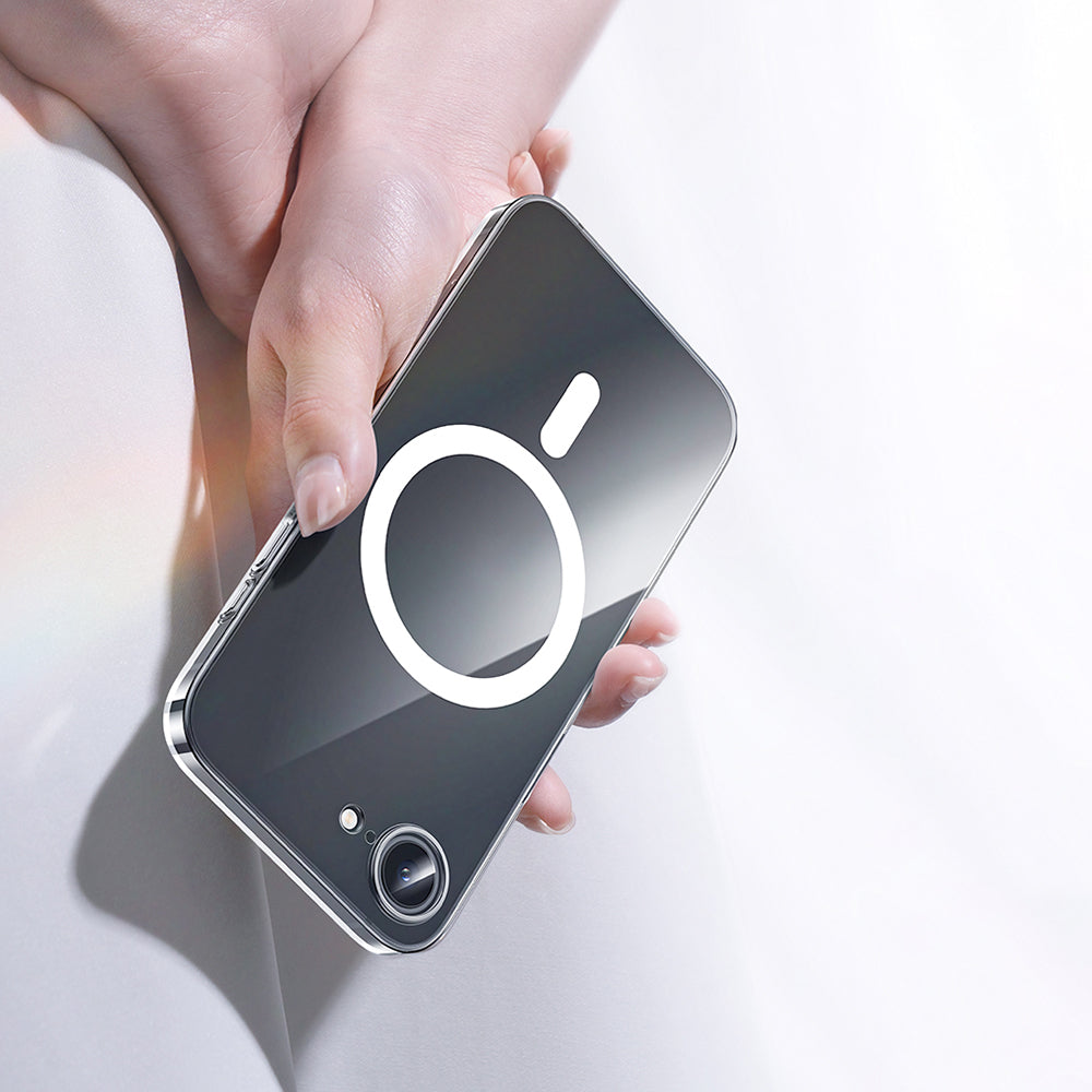 Apple iPhone 17E Kılıf M-safe Şarj Özellikli Benks ​​​​​​Crystal Serisi Şeffaf Kapak