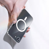 Apple iPhone 17E Kılıf M-safe Şarj Özellikli Benks ​​​​​​Crystal Serisi Şeffaf Kapak